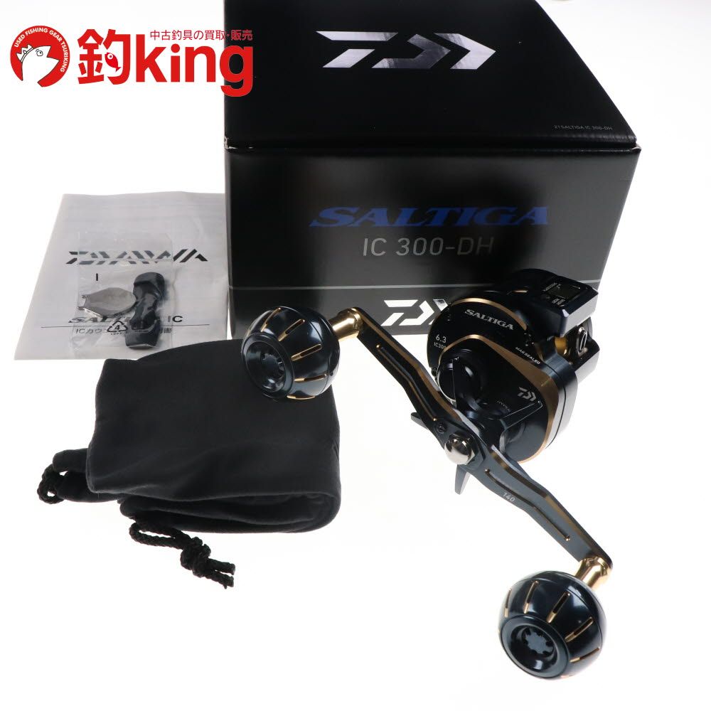 ダイワ 21 ソルティガ IC 300-DH /X258M 極上品 ヒラマサ ブリ ワラサ  