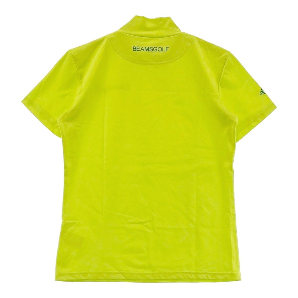 サイズ：M BEAMS GOLF ビームスゴルフ ハイネック 半袖Tシャツ  