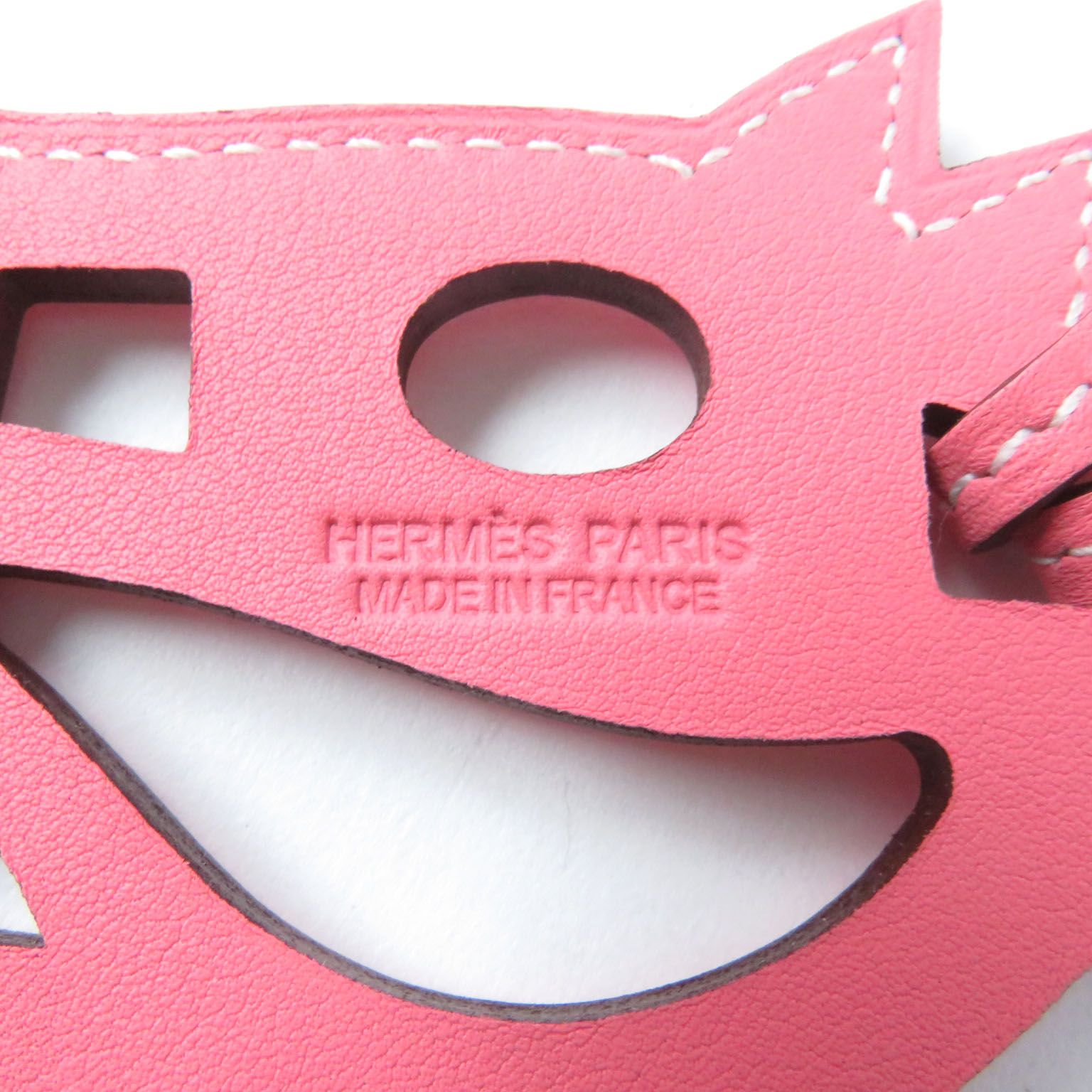 極美品 HERMES エルメス パドックシュバル ローズアザレ ヴォー