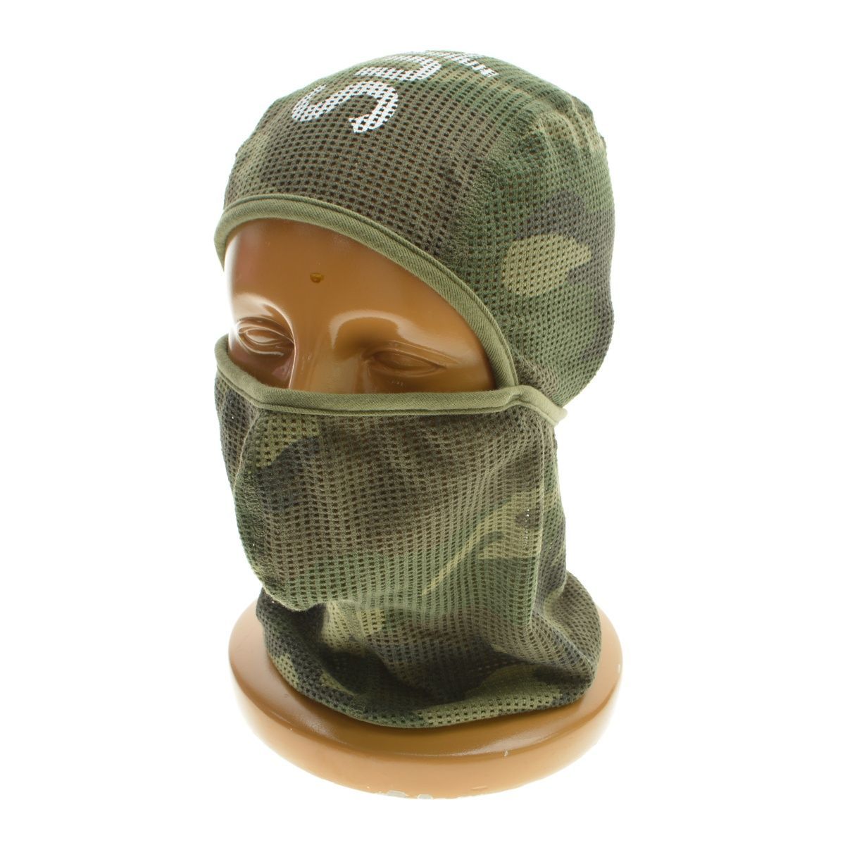 【SUPREME】24SS Mesh Lightweight Balaclava Woodland Camoキャップ
