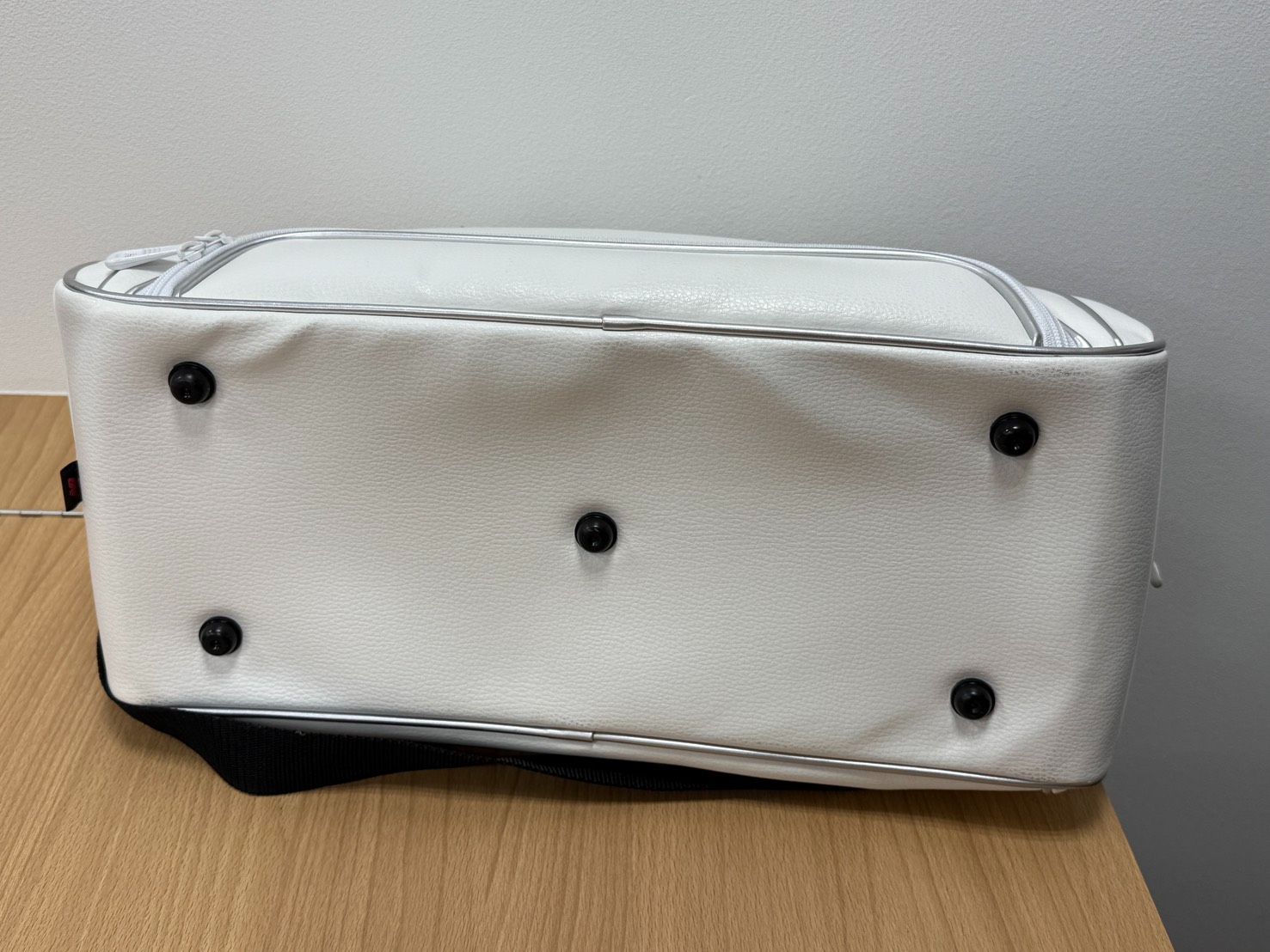 ホワイト ゴルフ ボストンバック