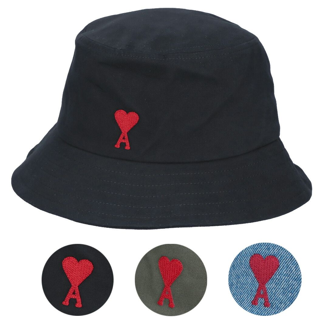 アミパリス AMI PARIS バケットハット 帽子 UHA246 AW0041 DE0046 480 BLEU