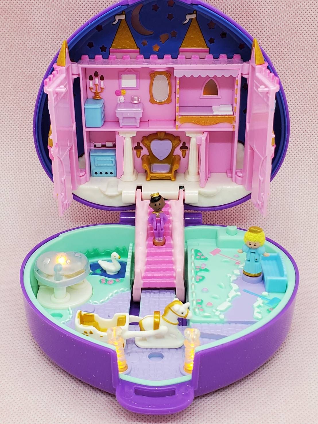 MATTEL - ポーリーポケット　スターライトキャッスル　お城　Polly Pocket 復刻 Polly Pocket/ポーリーポケット・Starlight Catsle/スターライト