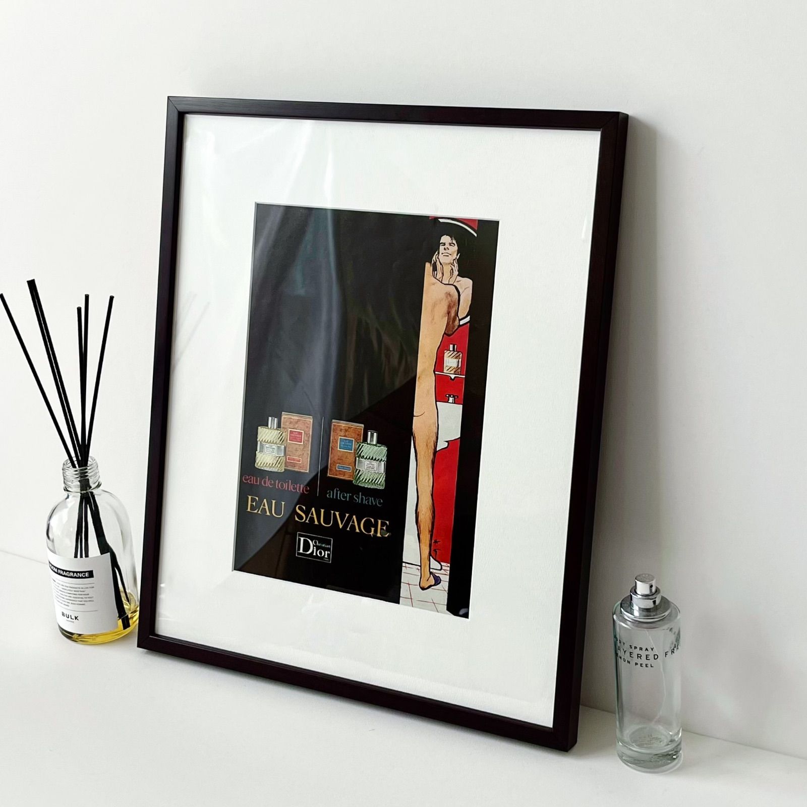 ルネグリュオーヴィンテージアートポスター家具雑貨インテリア絵画広告ビンテージ 4 1975 広告＞Christian Dior Rene Gruau ルネ グリュオ