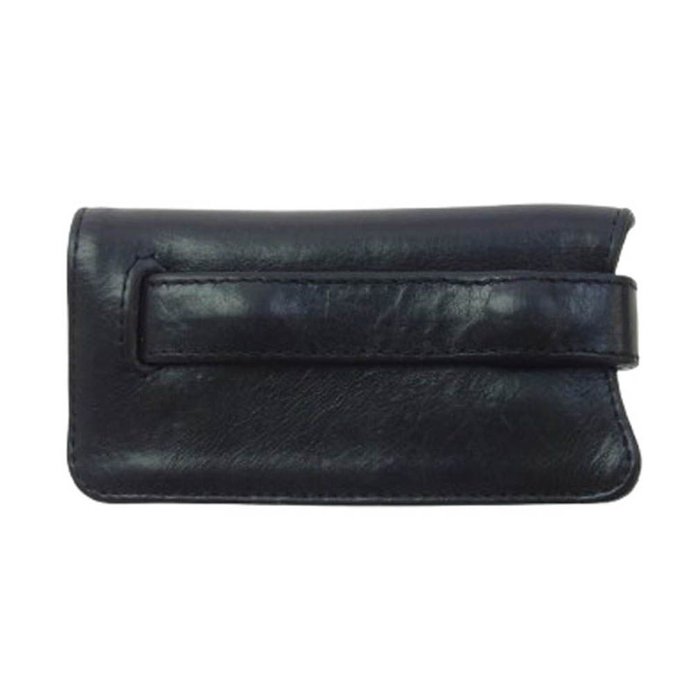 CHROME HEARTS (クロムハーツ) KEY CASE クロスボールボタンレザーキー