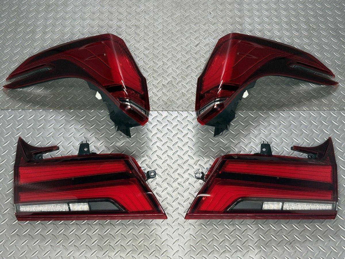 シーケンシャル 30系 アルファード 後期 純正 テールランプ セット 品番KOITO 58-76 58-81 打刻8 25070103