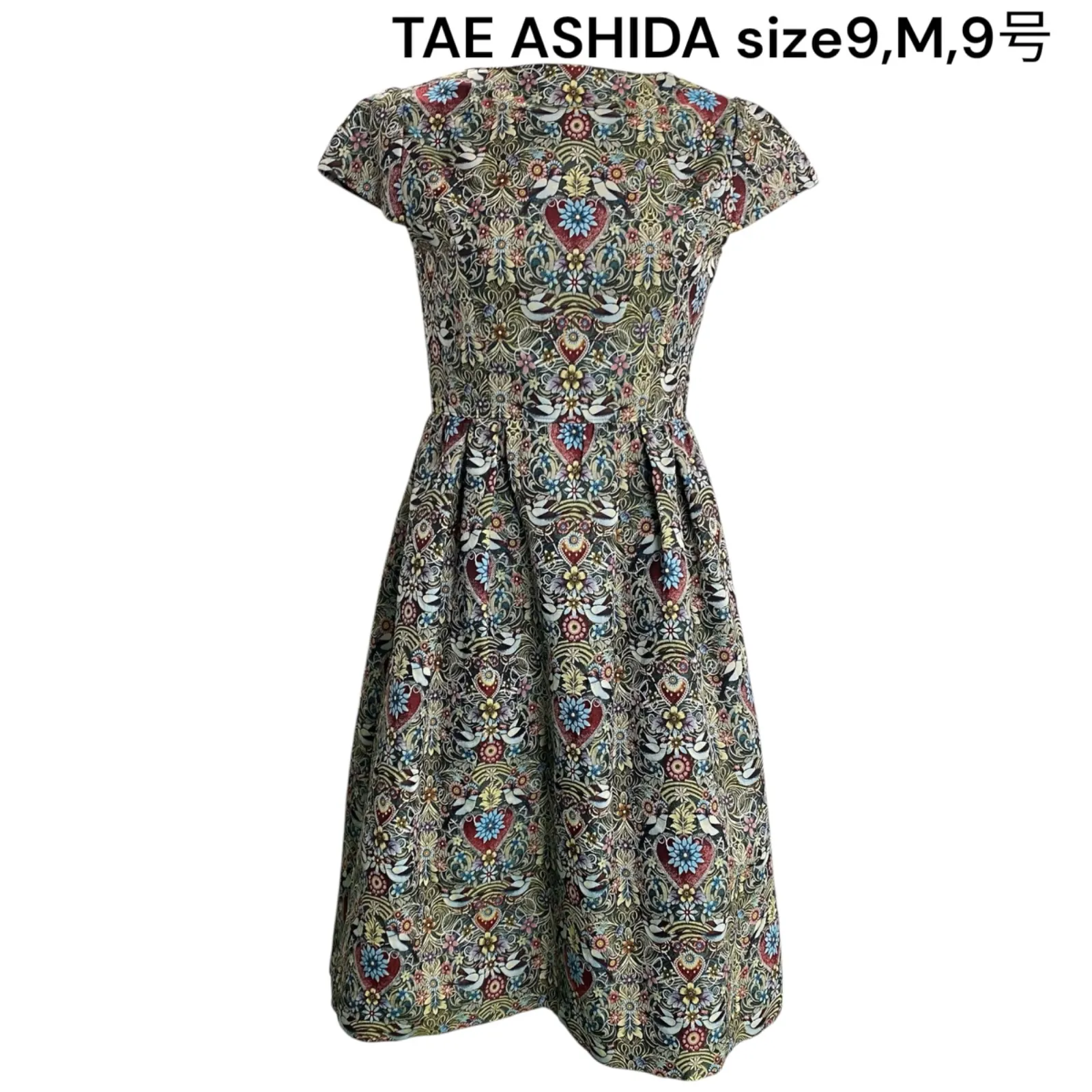 TAE ASHIDA 花柄ノースリーブワンピース TAE ASHIDA 花柄ノースリーブワンピース TAE ASHIDA 花柄ノースリーブ