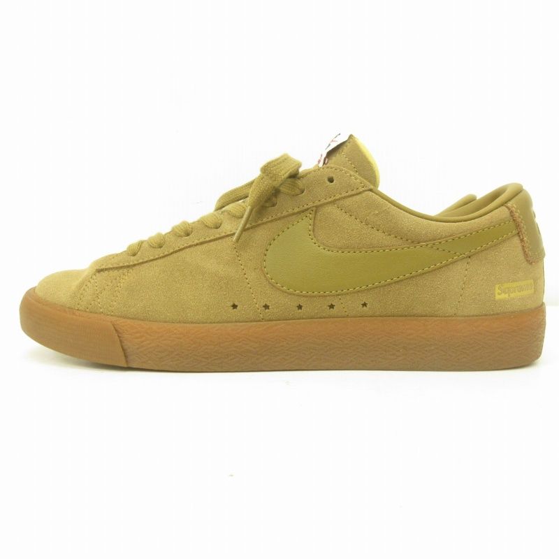 シュプリーム SUPREME × ナイキ Nike SB Blazer Low GT ゴールデンベージュ 716890-229 us10 約28cm  □CB - メルカリ