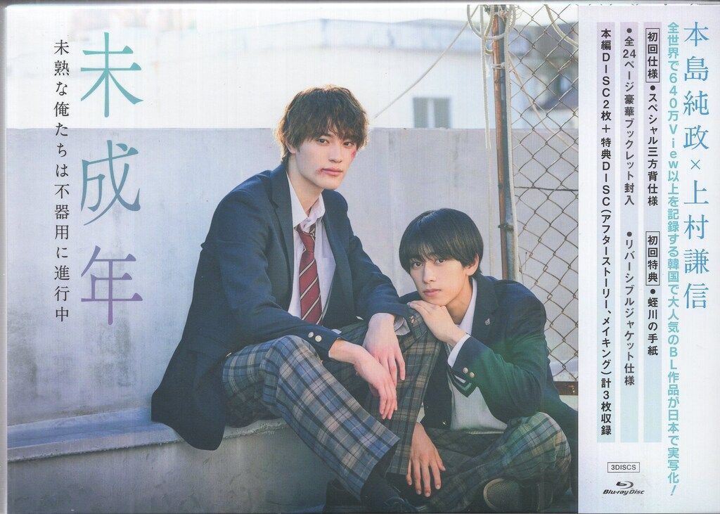 ドラマBlu-ray 未成年-未熟な俺たちは不器用に進行中- Blu-ray BOX