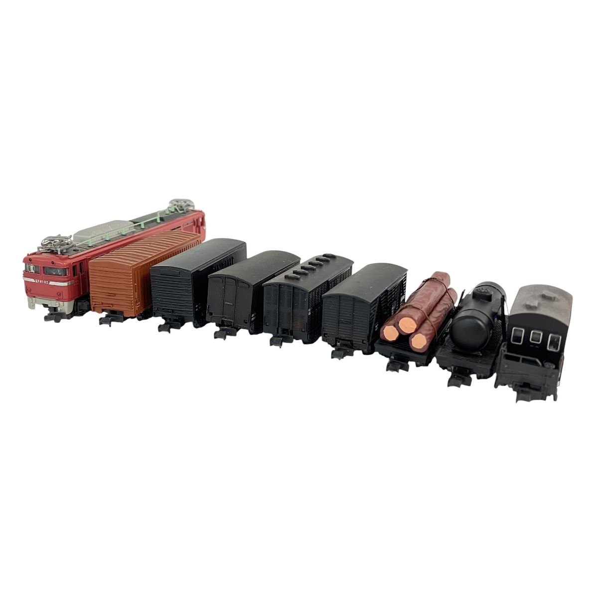 TOMIX KATO EF81-93 電気機関車 2軸貨車 9両セット Nゲージ 鉄道模型 N10060906