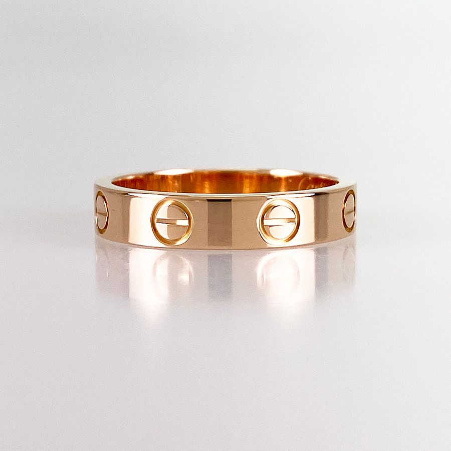 カルティエ Cartier ミニラブ B4049749 K18PG 9号(49) リング