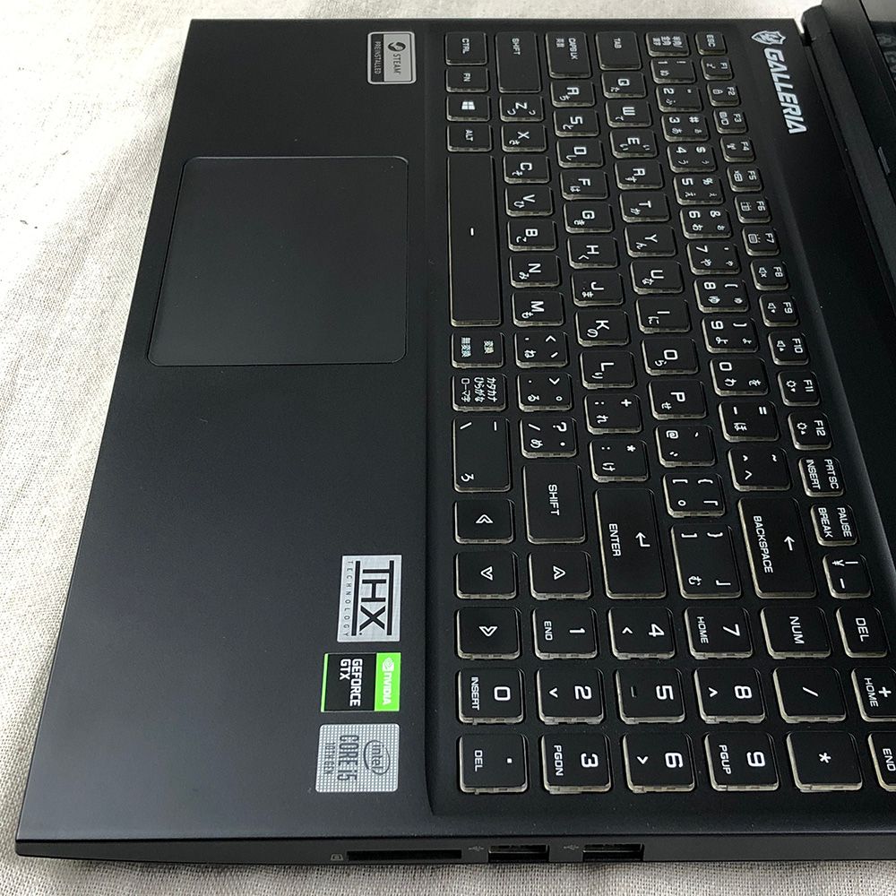 GALLERIA GCL1650TGF ゲーミングノートパソコン ジャンク 最