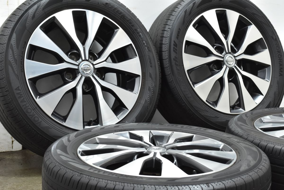 バリ溝 ニッサン C27 セレナ ハイウェイスター 純正 16in 6J 45 PCD114.3 2025年製 ヨコハマ ブルーアース RV03 195|60R16