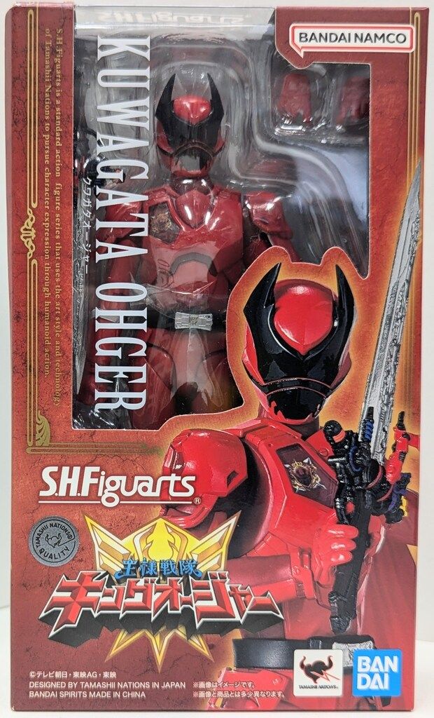 BANDAI SPIRITS S.H.Figuarts 王様戦隊キングオージャー クワガタオージャー