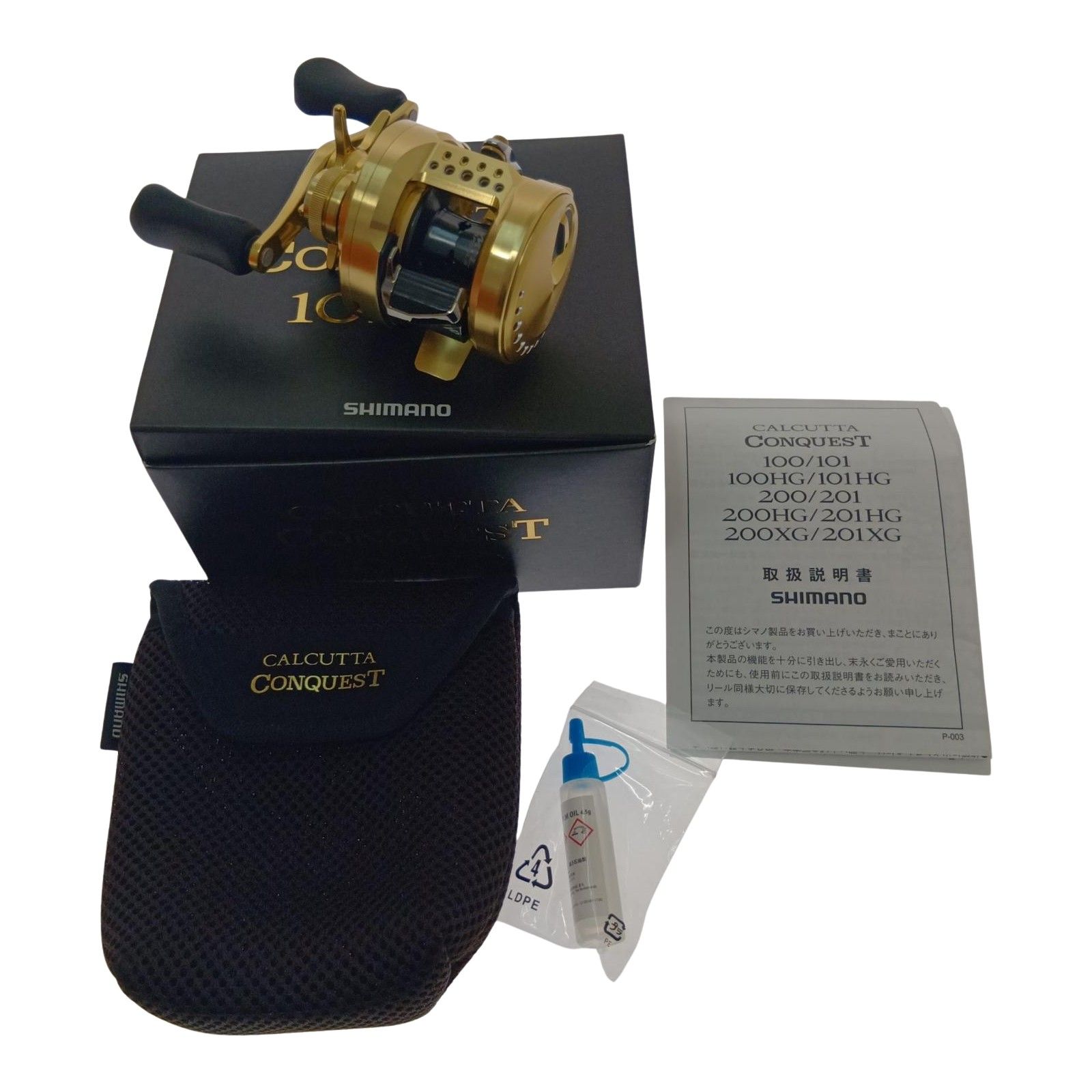 SHIMANO CALCUTTA CONQUEST 101ベイトリール □□SHIMANO シマノ