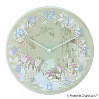 MOOMIN ムーミン Wall clock Moomin Picking Flowers MTP030009