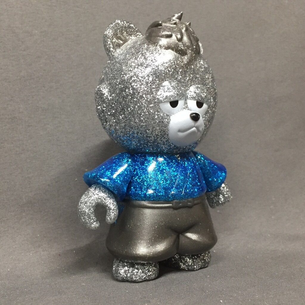 Funky Geek モモくじ Xhashi モモジロウ 銀ラメ成型/青ラメ - メルカリ