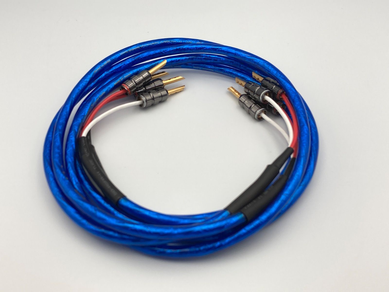 ZONOTONE 6NSP-Granster 2200α・両端バナナプラグ付 加工済み】ゾノトーン6NSP-Granster 2200α［スーパーバイワイヤ