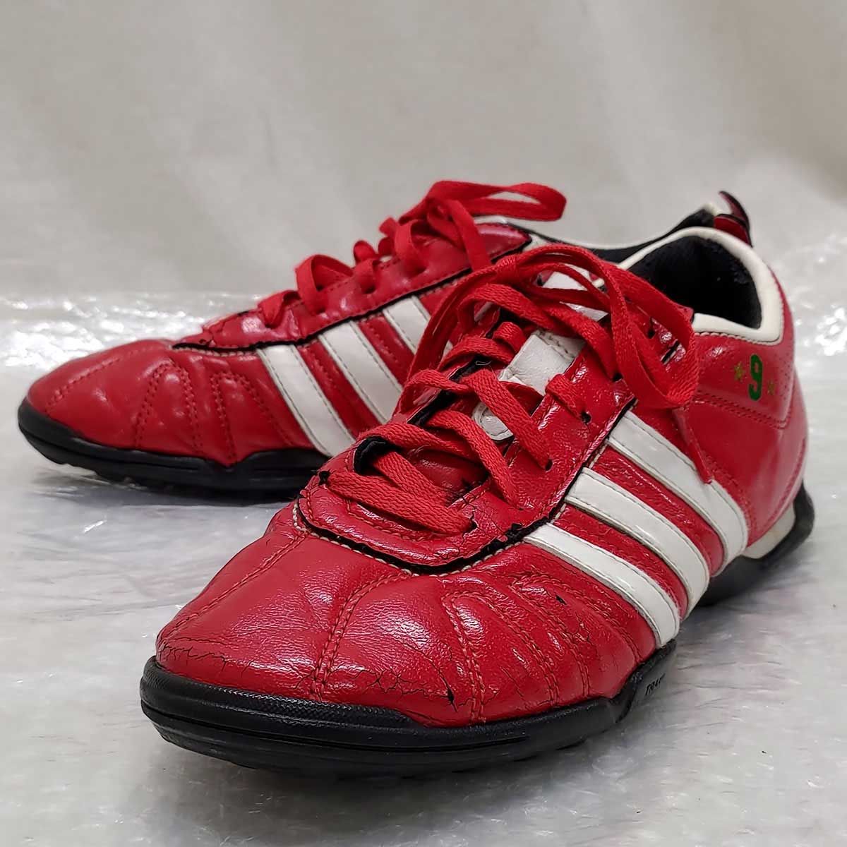 アディダス adidas adiQuestra IV TF アディクエストラ4 TF G43567 サイズ24.0cm サッカー トレーニングシューズ  レッド レディース - メルカリ