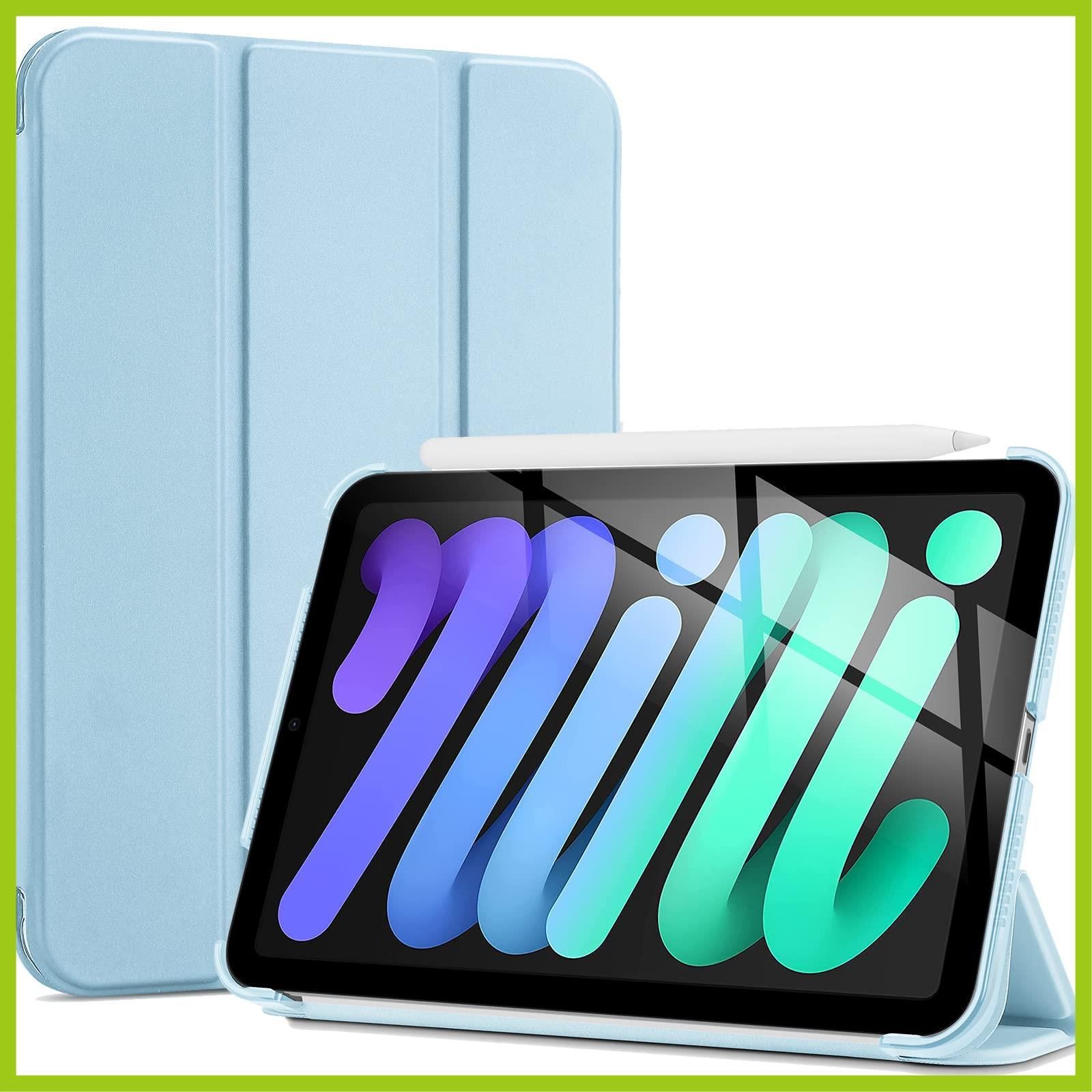 新着】 iPad Mini6 ケース 2021 8.3インチ、スリム 三つ折りスタンド