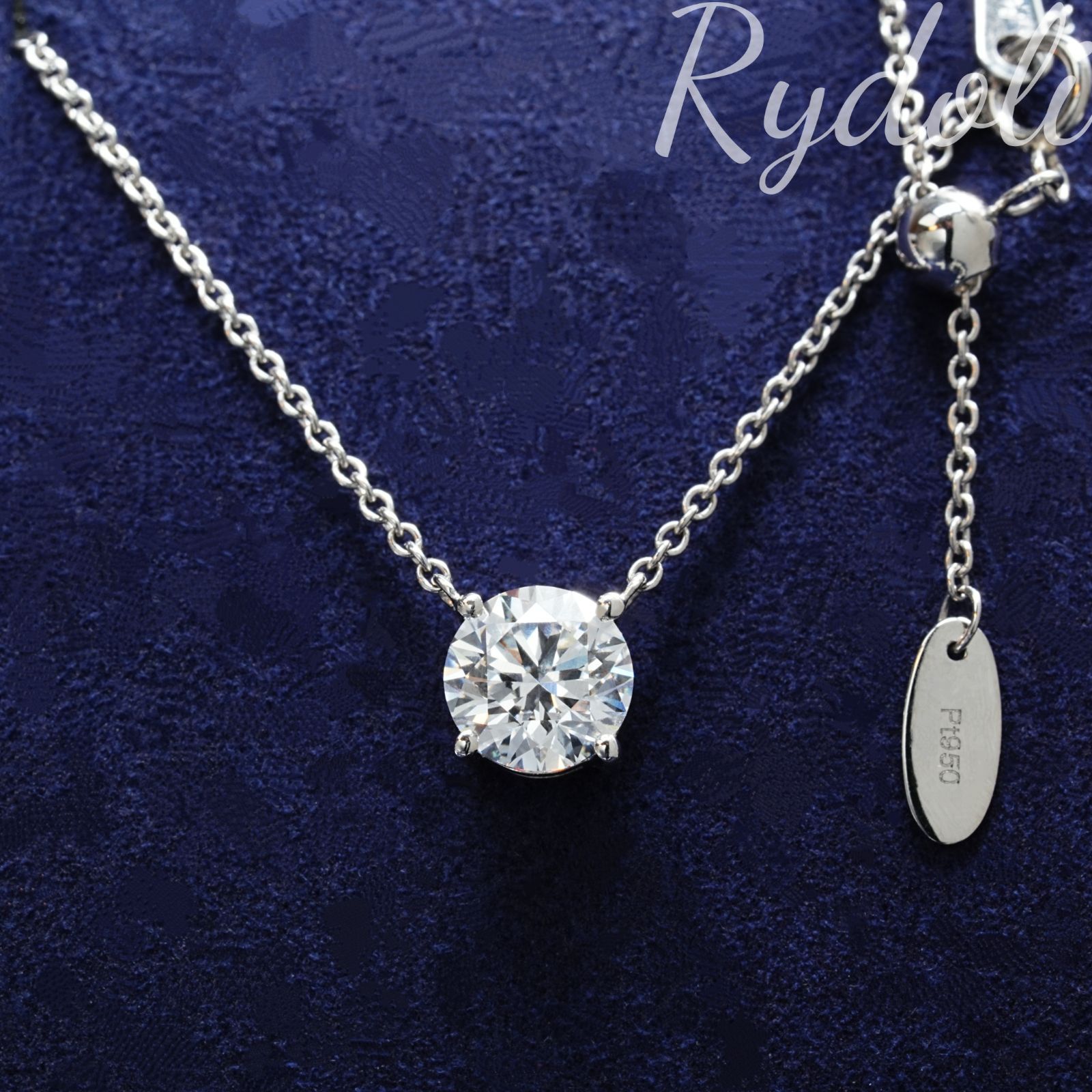 即納発送 PT950 1.51ct ラウンド ダイヤネックレス ラボグロウン 即納発送 PT950 1.51ct ラウンド ダイヤネックレス ラボグロウン