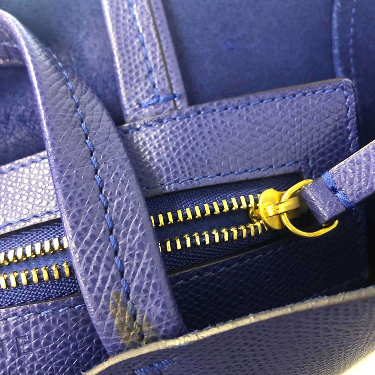 CELINE セリーヌ バーティカル カバ スモール バイカラー2WAYトート 