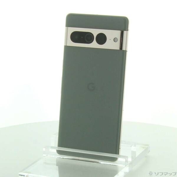 中古品〕 Google Pixel 7 Pro 128GB ヘイゼル GA034 au SIM