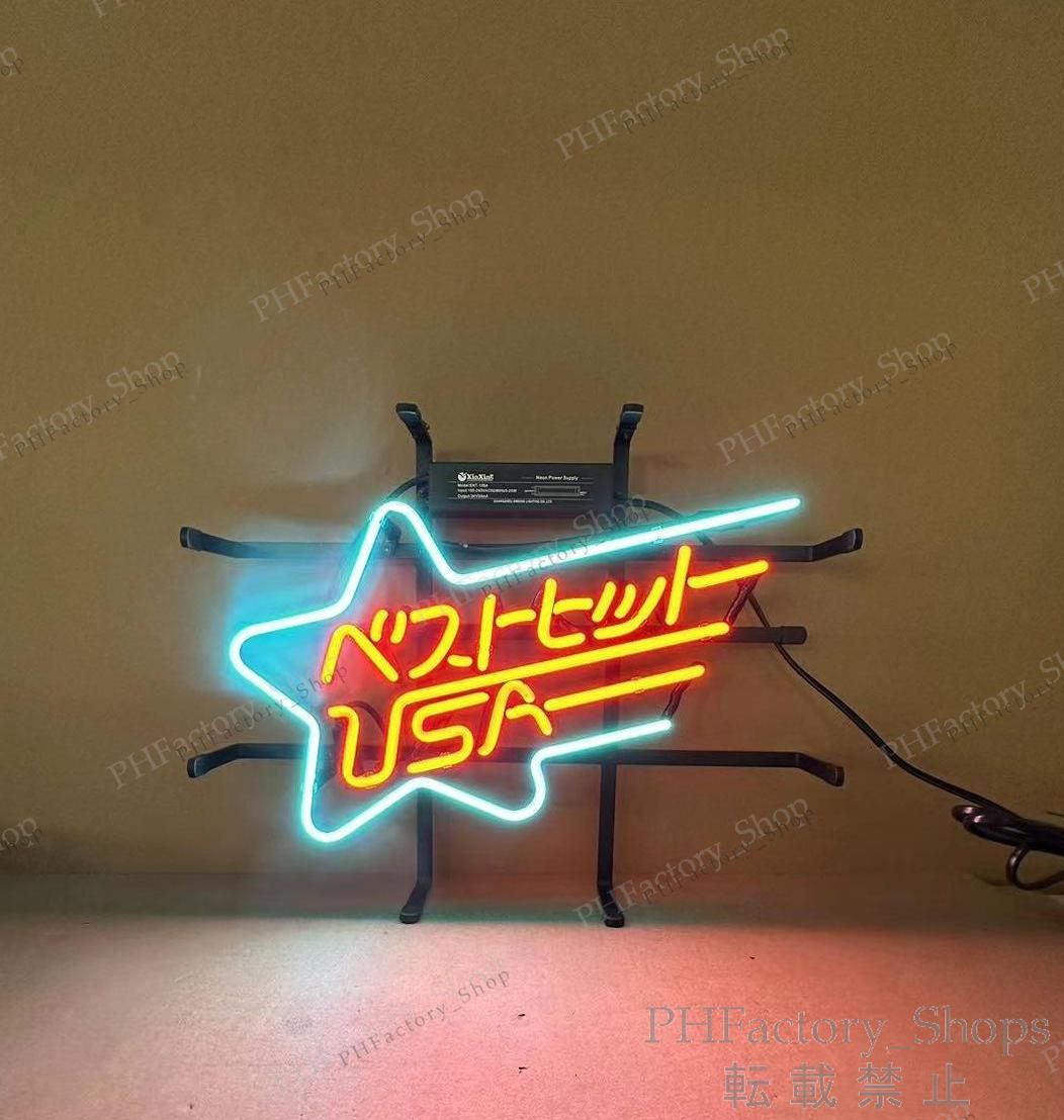 ベストヒットUSA ネオン管 看板 アメリカン雑貨 グッズ ネオン