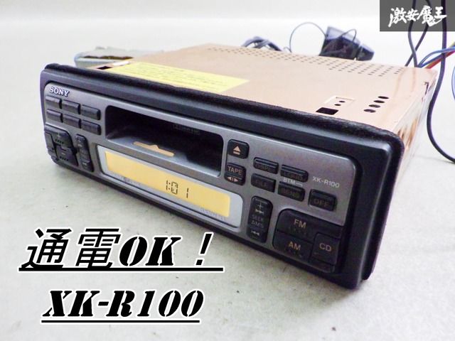 ソニー　SONY 1DIN カセットデッキ　XR-C11 動作確認済 XR C11 カーオーディオ カセット SONY｜Yahoo!フリマ（旧PayPay