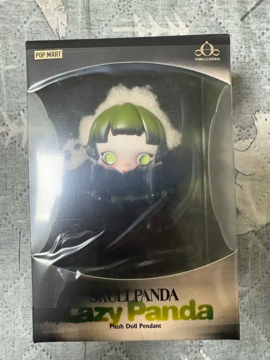 ポップマート スカルパンダ リラックス パンダ 人形 キーリング