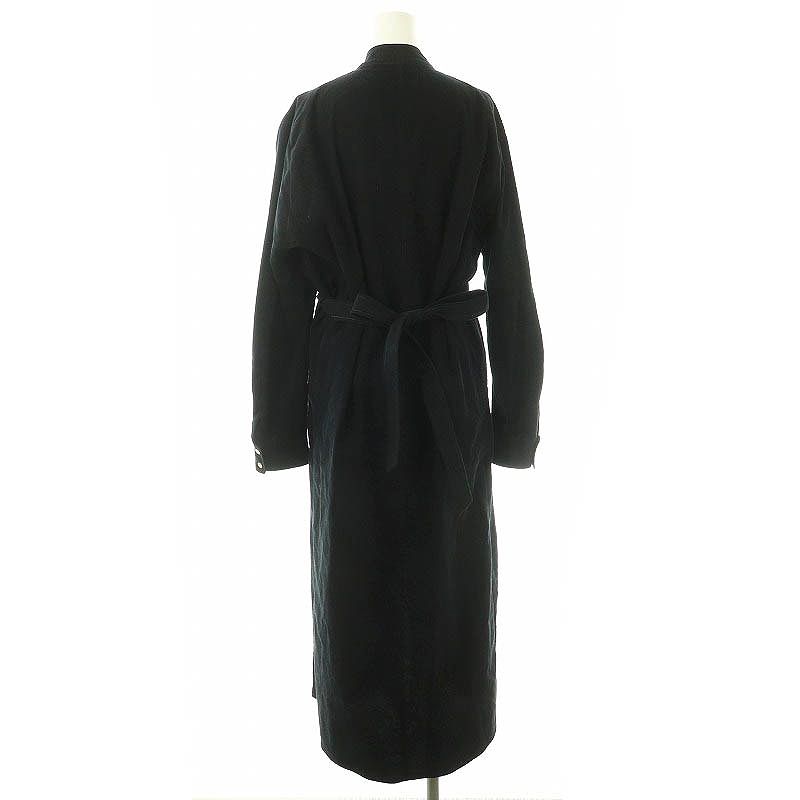 PHOTOCOPIEU コーデュロイベルテッド ワンピース バンドカラー フォトコピュー PHOTOCOPIEU コーデュロイベルテッドドレス