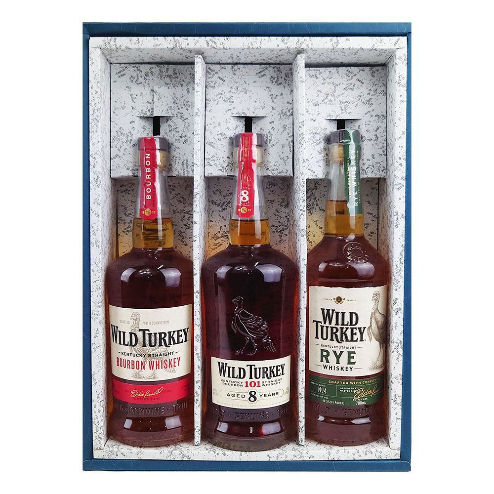 WILD TURKEY 8年 バーボンウイスキー セット（ワイルドターキー