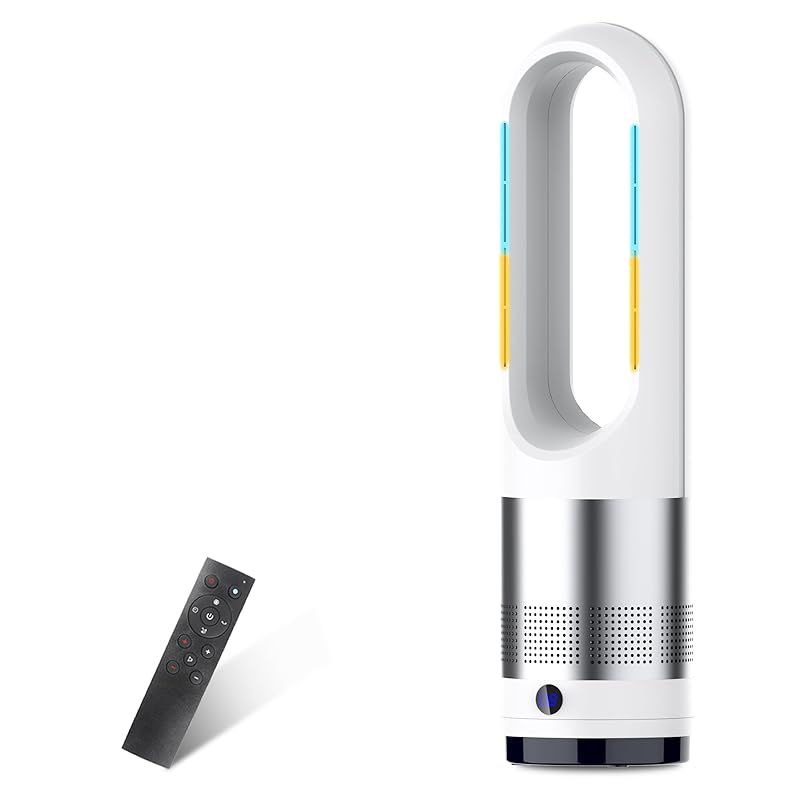 セラミックヒーター タワーファン aファンヒーター スリム扇風機