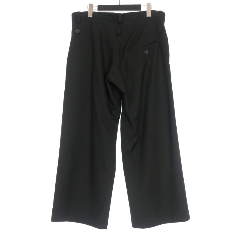Yoji Yamamot ヨウジヤマモト ブラック ワイドパンツ サイズ3 YOJI