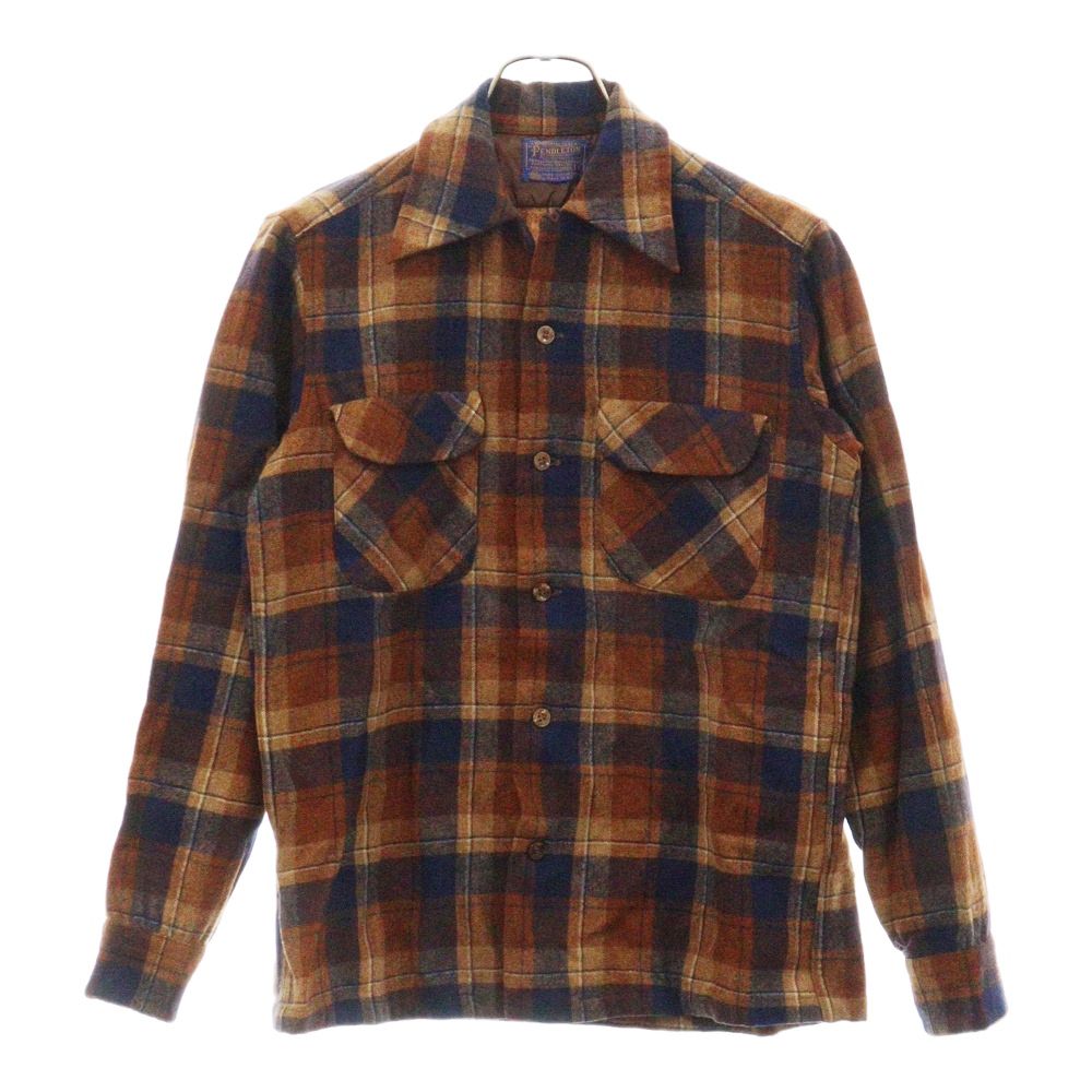 PENDLETON (ペンドルトン) 70S チェック柄 ウール フランネル