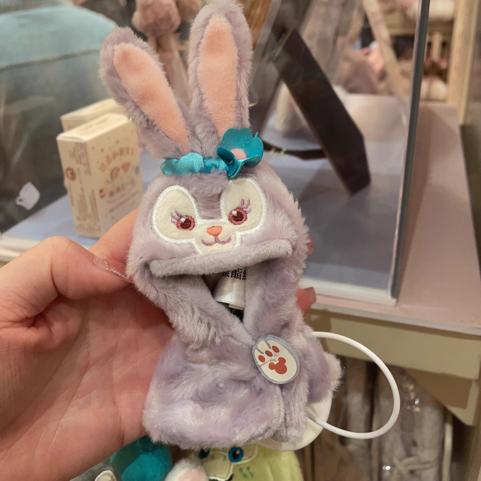 上海ディズニー　ぬいぐるみ キーホルダー ダッフィー　シェリーメイ　2個セット 上海ディズニー ぬいぐるみ キーホルダー ダッフィー シェリー