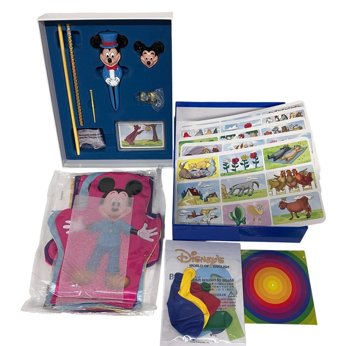 2017年 トークアロング・Ｑ＆Ａカード　ディズニー英語システム　 202722 2017年購入 トークアロングセット・Q＆Aカード 両面デジタル