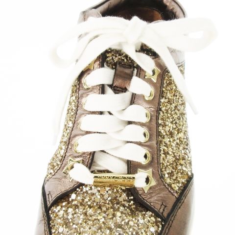 ジミーチュウ JIMMY CHOO MIAMI マイアミ スニーカー レースアップ 