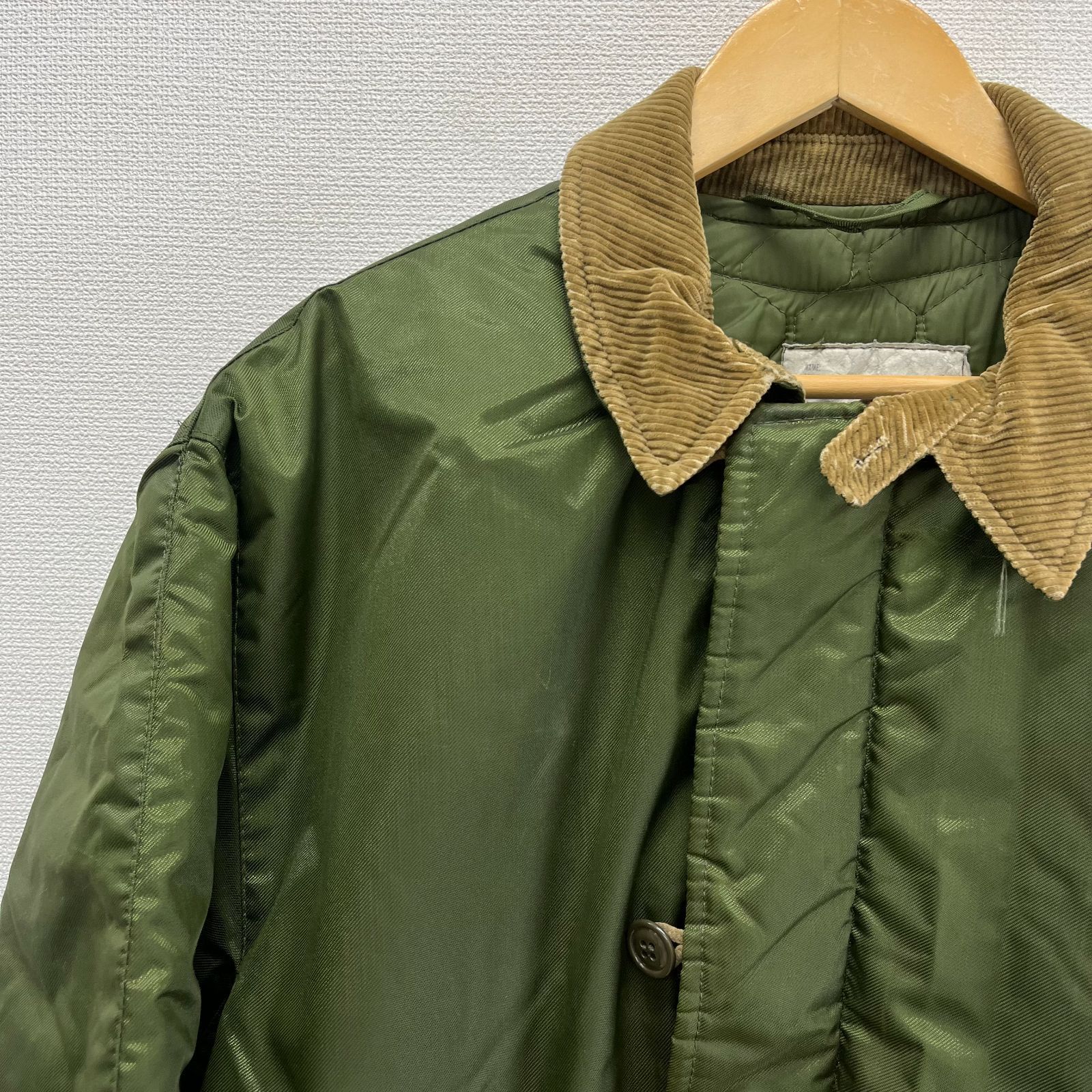 ALPHA INDUSTRIES アルファ 100-83-C-0341 80s 米軍実物 US NAVY A-1