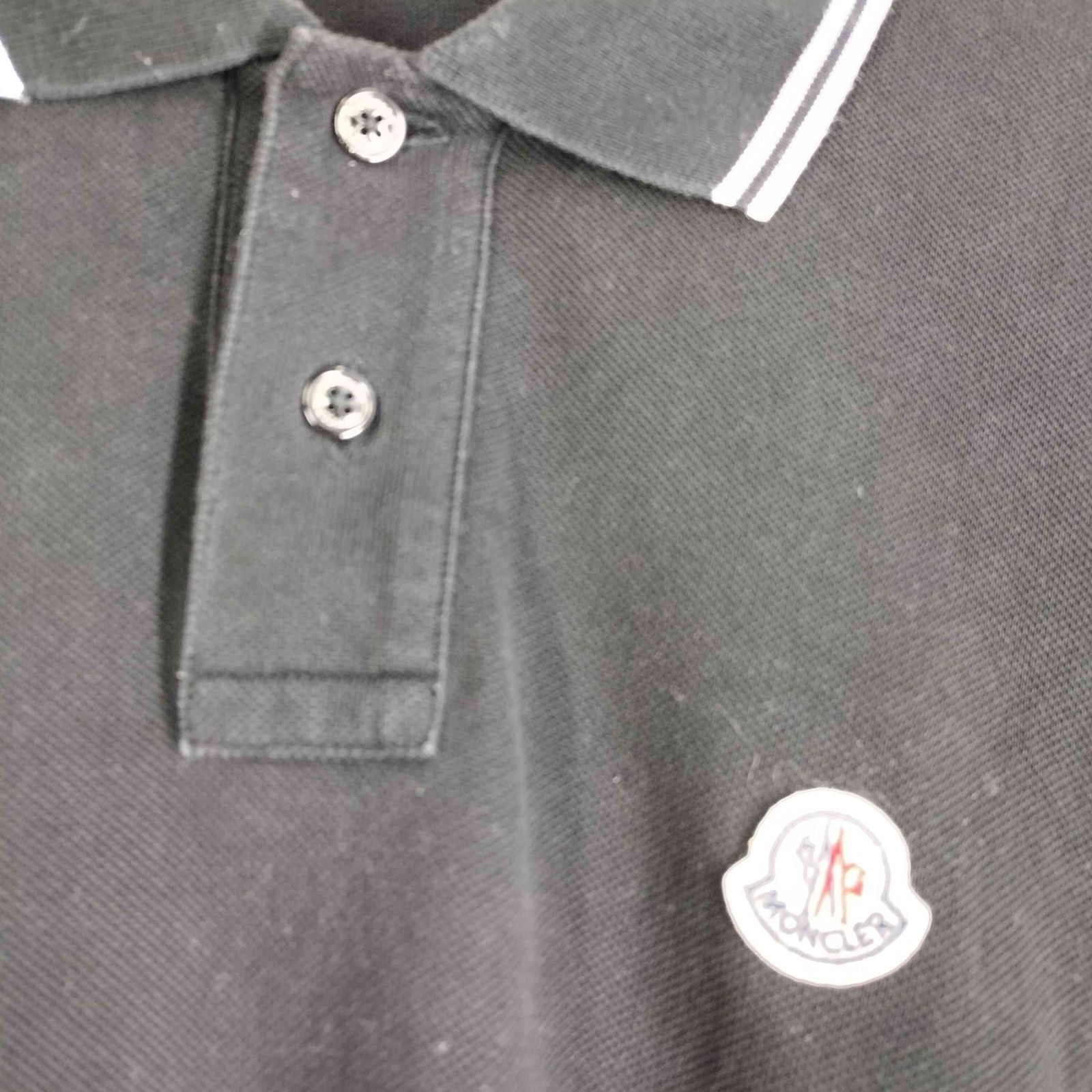 モンクレール MONCLER ワンポイント刺繍 S/S ポロシャツ メンズ import