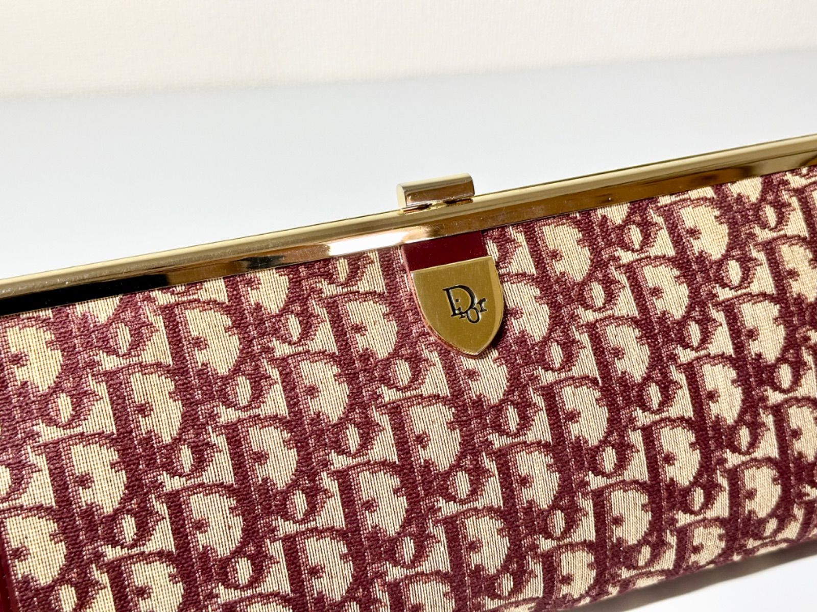 Christian Dior ディオール がま口クラッチ(年代物) ディオール ガマ口