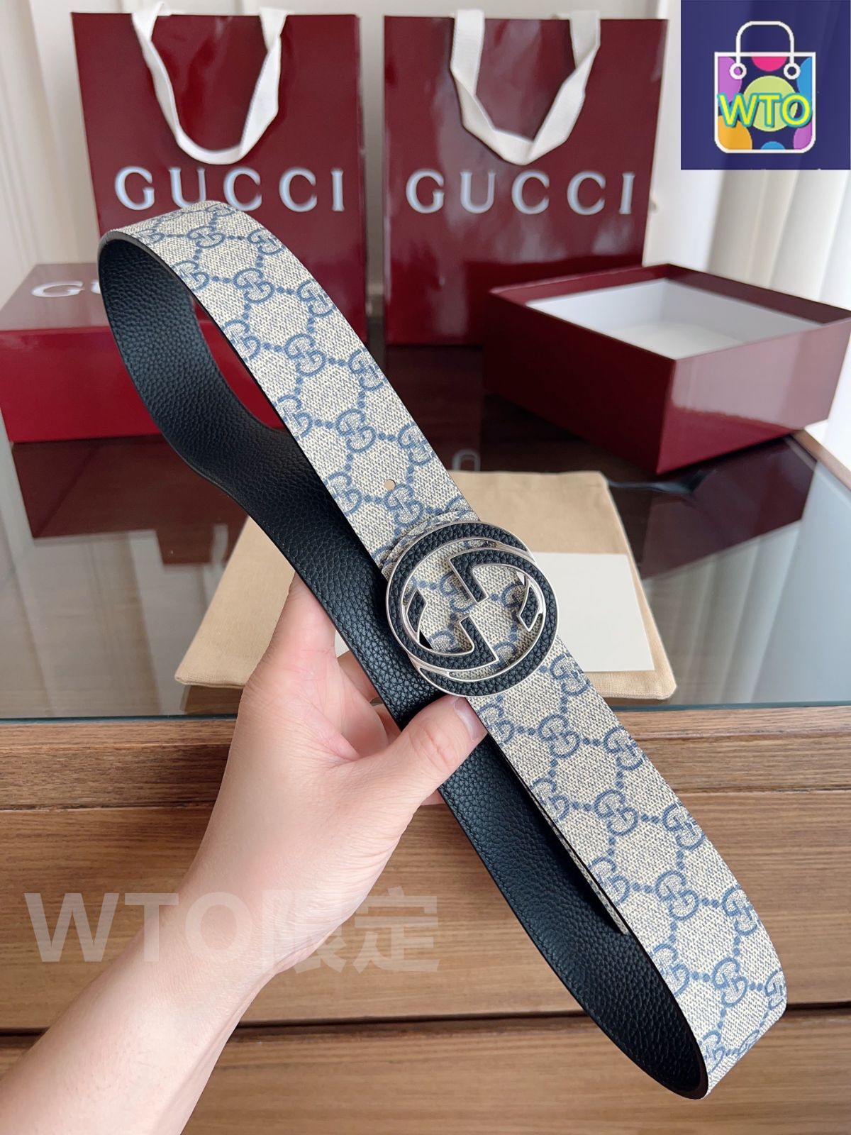 Gucci ダブルGベルト正規品 グッチ メンズ ベルトダブルG リバーシブル スリムベルト