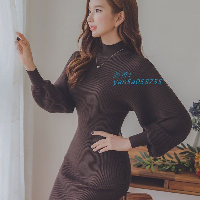 シンプルスレンダー ゆったり長袖