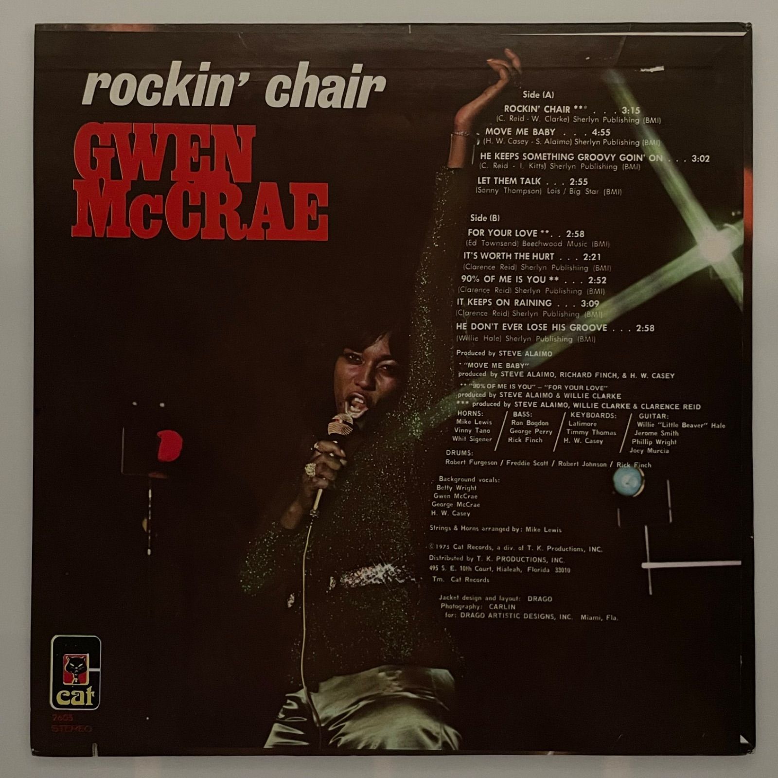 レコード (LP) [Soul] Gwen McCrae / Rockin