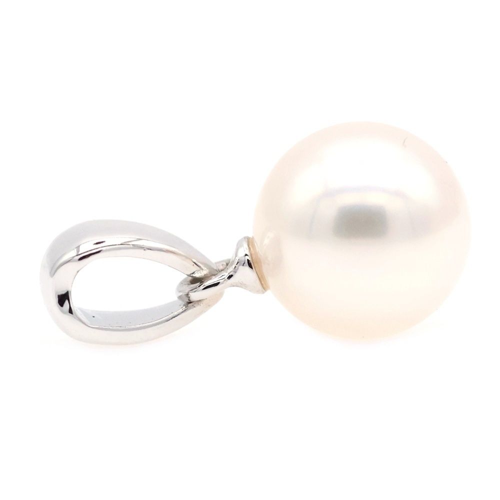 ミキモト　シルバー　パール　ネックレス　トップ MIKIMOTO ミキモト ネックレス シルバー パール レディース 中古