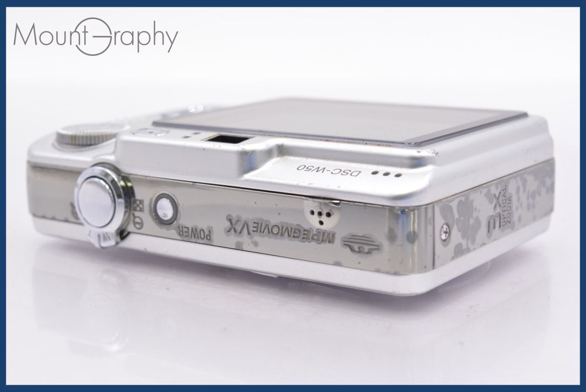 ☆極上美品☆ ソニー SONY Cyber-shot DSC-W50 3x ☆完動☆同梱可 