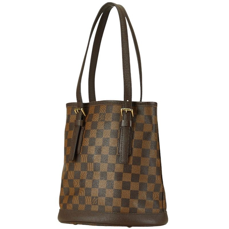 ルイ ヴィトン ダミエ マレ トートバッグ ショルダーバッグ バケツ N42240 ブラウン PVC レザー レディース LOUIS VUITTON【222-74741】  - メルカリ