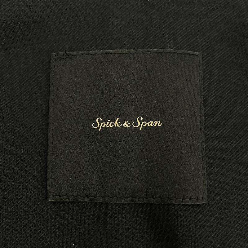 スピック&スパン Spick&Span 23SS カルゼジャージーノーカラーハーフ ...