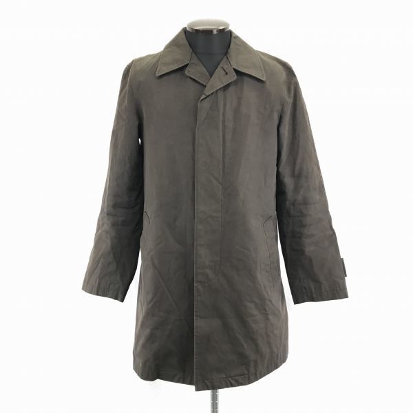 ポールスミス ライナー付き|ステン コート M|濃茶 比翼仕立て|センターベント|Paul Smith|Made in Japan◆BC103L<sale>