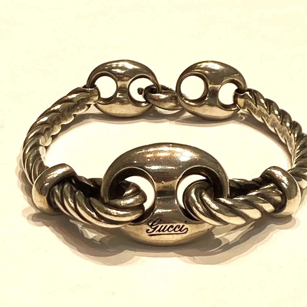 週末値下げ中GUCCI グッチアンカーブレスレット